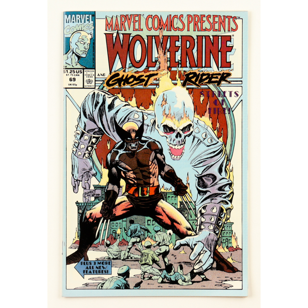 1991 "Marvel Comics Presents" Issue #69 Marvel Comic Book at PristineAuction.com