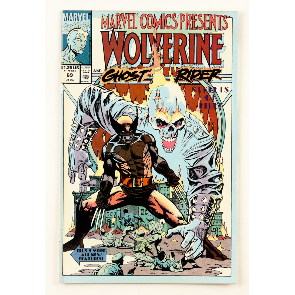 1991 "Marvel Comics Presents" Issue #69 Marvel Comic Book at PristineAuction.com