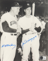 Joe DiMaggio & Bill Terry Signed Yankees 8x10 Photo (Beckett) at PristineAuction.com
