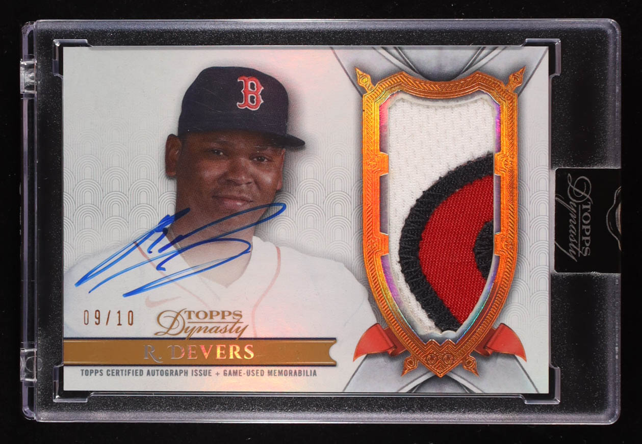 topps dynasty Rafael devers auto 直筆サイン topps dynasty Rafael devers auto 直筆サイン - メルカリ