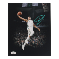 Giannis Antetokounmpo Signed Bucks 8x10 Photo (JSA) at PristineAuction.com