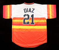 Yainer Diaz Signed Jersey (PSA & TriStar) at PristineAuction.com