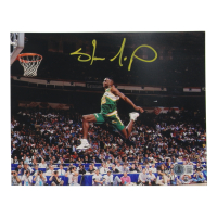 Shawn Kemp Signed SuperSonics 8x10 Photo (Beckett) at PristineAuction.com
