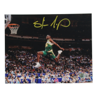 Shawn Kemp Signed SuperSonics 8x10 Photo (Beckett) at PristineAuction.com