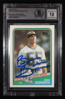 Brian Bosworth Signed 1988 Topps #144 SR RC (BGS | Autograph Graded 10) at PristineAuction.com