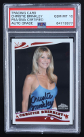 Christie Brinkley Signed 2005-06 Topps Chrome #216 RC (PSA | Autograph Grade 10) at PristineAuction.com