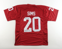 Billy Sims Signed Jersey Inscribed "78 Heisman" (JSA) at PristineAuction.com