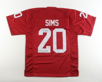 Billy Sims Signed Jersey Inscribed "78 Heisman" (JSA) at PristineAuction.com