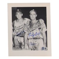 Johnny Antonelli & Sibby Sisti Signed Braves 8x10 Photo Inscribed "N.L. Champs" (Beckett) at PristineAuction.com