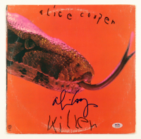 Alice Cooper Signed "Killer" Vinyl Album Jacket (PSA) at PristineAuction.com