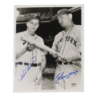 Ralph Kiner & Johnny Mize Signed 8x10 Photo (PSA) at PristineAuction.com