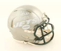 LaDainian Tomlinson Signed Jets Flash Alternate Speed Mini Helmet Inscribed "HOF 17" (Beckett) at PristineAuction.com