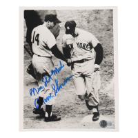Bill "Moose" Skowron Signed Yankees 8x10 Photo Inscribed "Nice Shot Mick" (Beckett) at PristineAuction.com