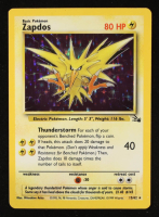 Zapdos HOLO R 1999 Pokemon Fossil Unlimited #15 at PristineAuction.com