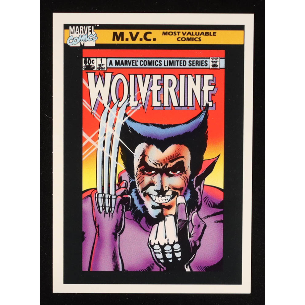 Wolverine 1990 Impel Marvel Universe I #133 Limited Series #1 at PristineAuction.com
