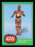 The Marvelous Droid C-3PO (See-Threepio) 1977 Topps Star Wars #256 at PristineAuction.com