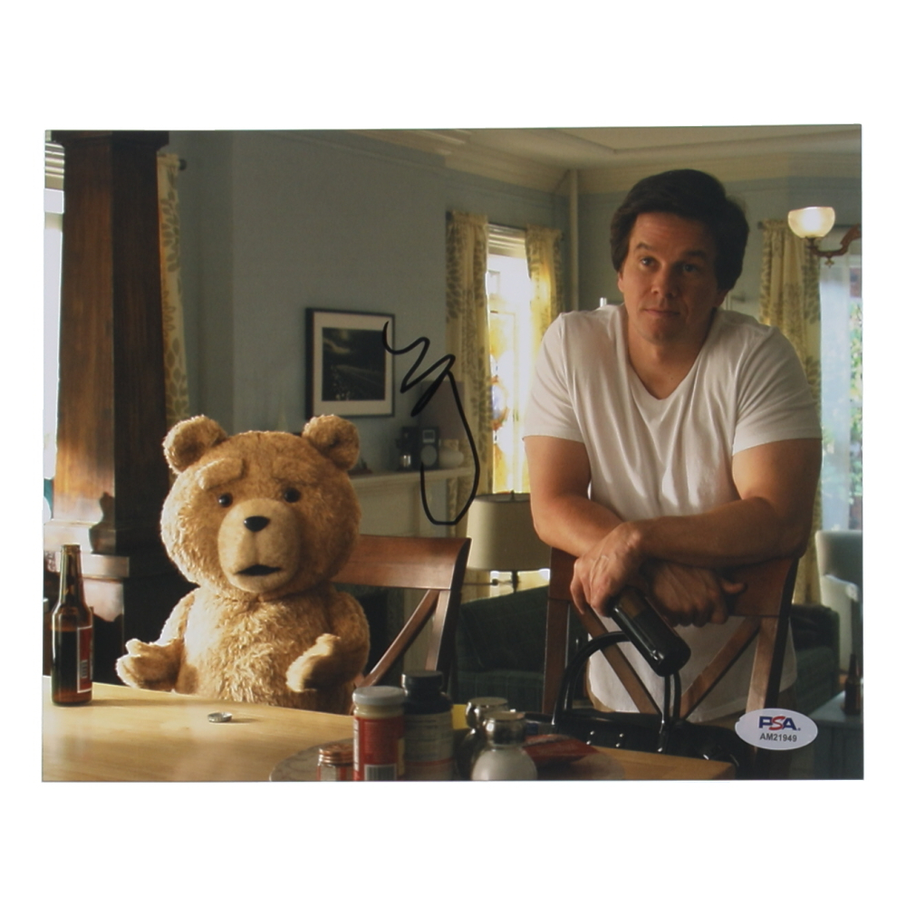 Mark Wahlberg Signed "Ted" 8x10 Photo (PSA) at PristineAuction.com