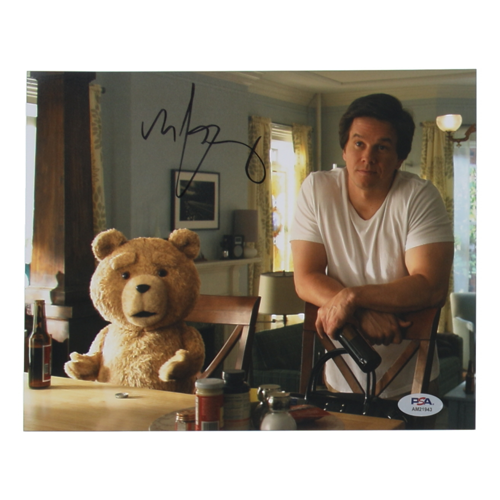 Mark Wahlberg Signed "Ted" 8x10 Photo (PSA) at PristineAuction.com