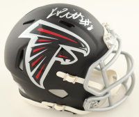 Kyle Pitts Signed Falcons Speed Mini Helmet (Beckett) at PristineAuction.com