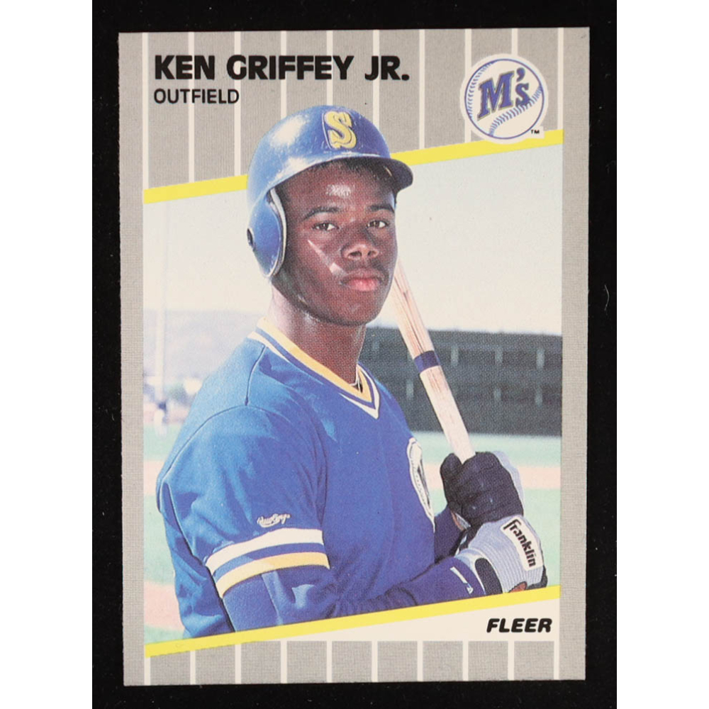Ken Griffey Jr. 1989 Fleer #548 RC at PristineAuction.com