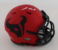 Jaylin Noel Signed Texans Rave Alternate Speed Mini Helmet (JSA) at PristineAuction.com