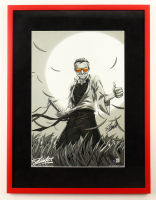 Stan Lee Signed Custom Framed Photo Display (Beckett) at PristineAuction.com