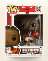 DeMar DeRozan Signed "Bulls" #156 Funko Pop! Vinyl Figure (PSA) at PristineAuction.com