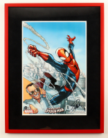 Stan Lee Signed "The Amazing Spider-Man" Custom Framed Photo Display (Beckett) at PristineAuction.com