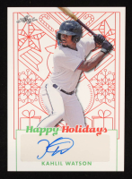 Kahlil Watson 2023 Leaf Happy Holidays Autographs #BAKW1 RC at PristineAuction.com