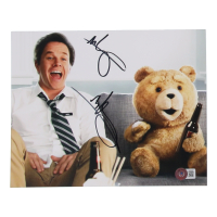 Mark Wahlberg Twice-Signed "Ted" 8x10 Photo (Beckett) at PristineAuction.com