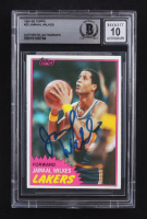 Jamaal Wilkes Signed 1981-82 Topps #23 (BGS | Autograph Graded 10) at PristineAuction.com