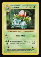Ivysaur U 1999 Pokemon Base Shadowless #30 at PristineAuction.com