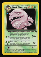Dark Weezing HOLO R 2000 Pokemon Team Rocket Unlimited #14 at PristineAuction.com