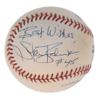 Stan Bahnsen Signed OAL Baseball Inscribed "Best Wishes" (JSA) at PristineAuction.com