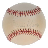 Ernie Banks Signed ONL Baseball (JSA) at PristineAuction.com