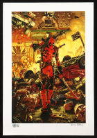 Tony Moore Signed "Deadpool" 13x19 Lithograph Art Print (Beckett) at PristineAuction.com