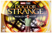 Stan Lee Signed "Doctor Strange" Movie Premiere 11x17 Photo (Beckett) at PristineAuction.com