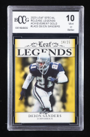 Deion Sanders 2023 Leaf Special Release Legends Achievement Gold #LA03 #14/25 (BCCG 10) at PristineAuction.com