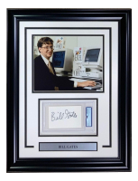 Bill Gates Signed Custom Framed Cut Display (PSA) at PristineAuction.com