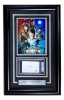 Millie Bobbie Brown Signed "Stranger Things" Custom Framed Cut Display (PSA) at PristineAuction.com