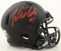 Justin Fields Signed Ohio State Buckeyes Eclipse Alternate Speed Mini Helmet (Beckett) at PristineAuction.com