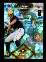Paul Skenes 2024 Wild Card Auto Mania Diamond Mount Rushmore Silver Cracked Ice #AMAD-PS3 RC #11/15 at PristineAuction.com