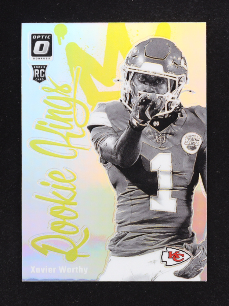 Xavier Worthy 2024 Donruss Optic Rookie Kings #8 RC