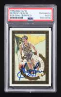 George Gervin Signed 2008-09 Topps T51 Murad #149 (PSA Authentic) at PristineAuction.com