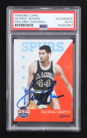 George Gervin Signed 2011-12 Panini Past and Present #80 (PSA Authentic) at PristineAuction.com
