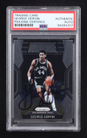George Gervin Signed 2018-19 Panini Prizm Dominance #20 (PSA Authentic) at PristineAuction.com