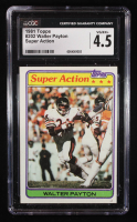Walter Payton 1981 Topps #202 SA (CGC 4.5) at PristineAuction.com