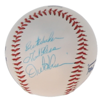 Orel Hershiser Signed Dodgers Logo Baseball (JSA) at PristineAuction.com