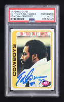 Ed Too Tall Jones Signed 1978 Topps #429 (PSA Authentic) at PristineAuction.com