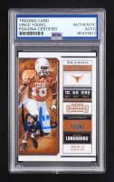 Vince Young Signed 2018 Panini Contenders Draft Picks #99 (PSA Authentic) at PristineAuction.com